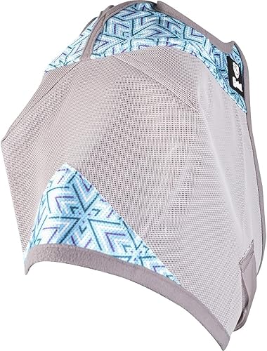 Miniatura 18 de Cashel Máscara de mosca cruzada, estándar (rosa, caballo)