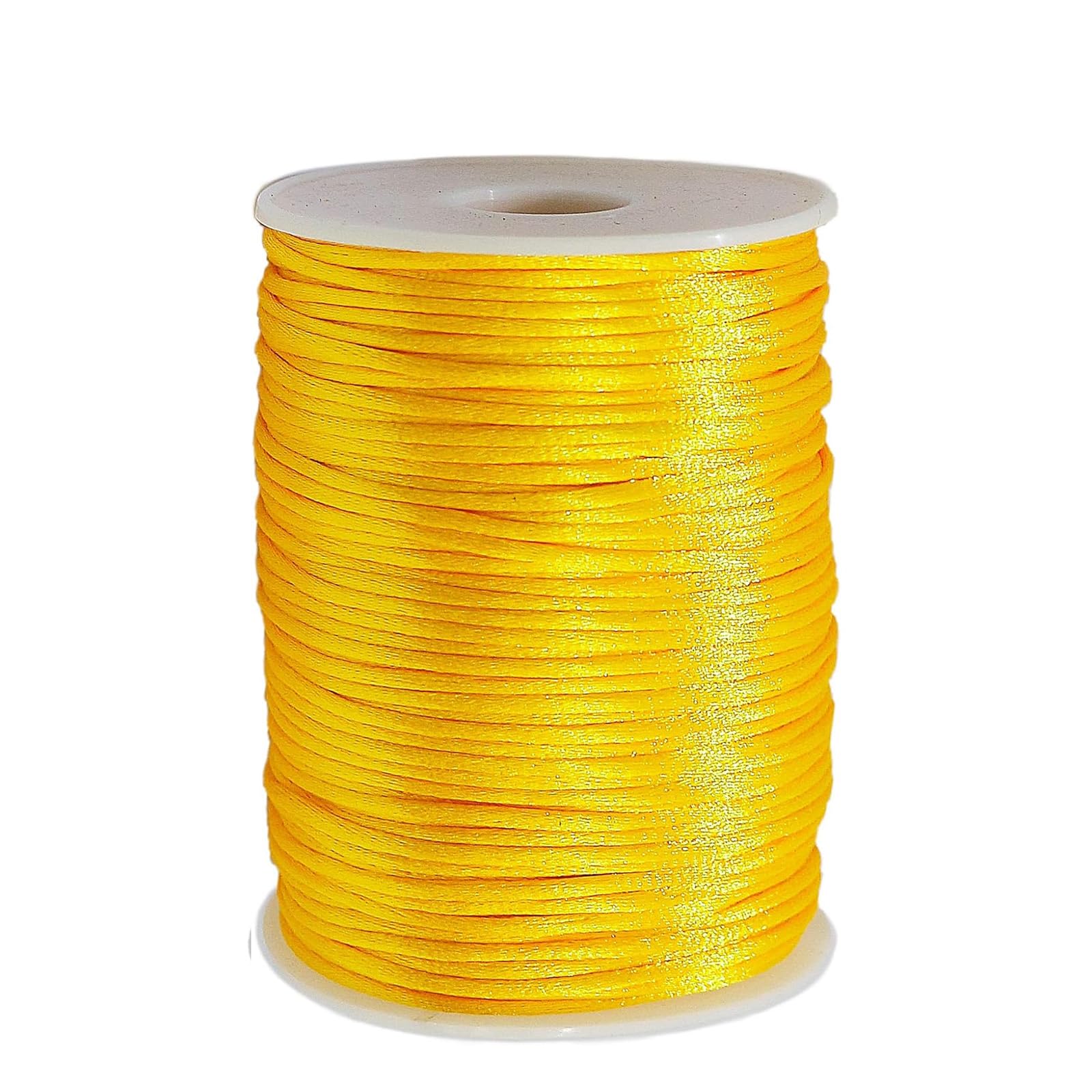 Cordón de macramé de 2 mm dorado para diseñar pulseras de cuentas personalizadas a mano