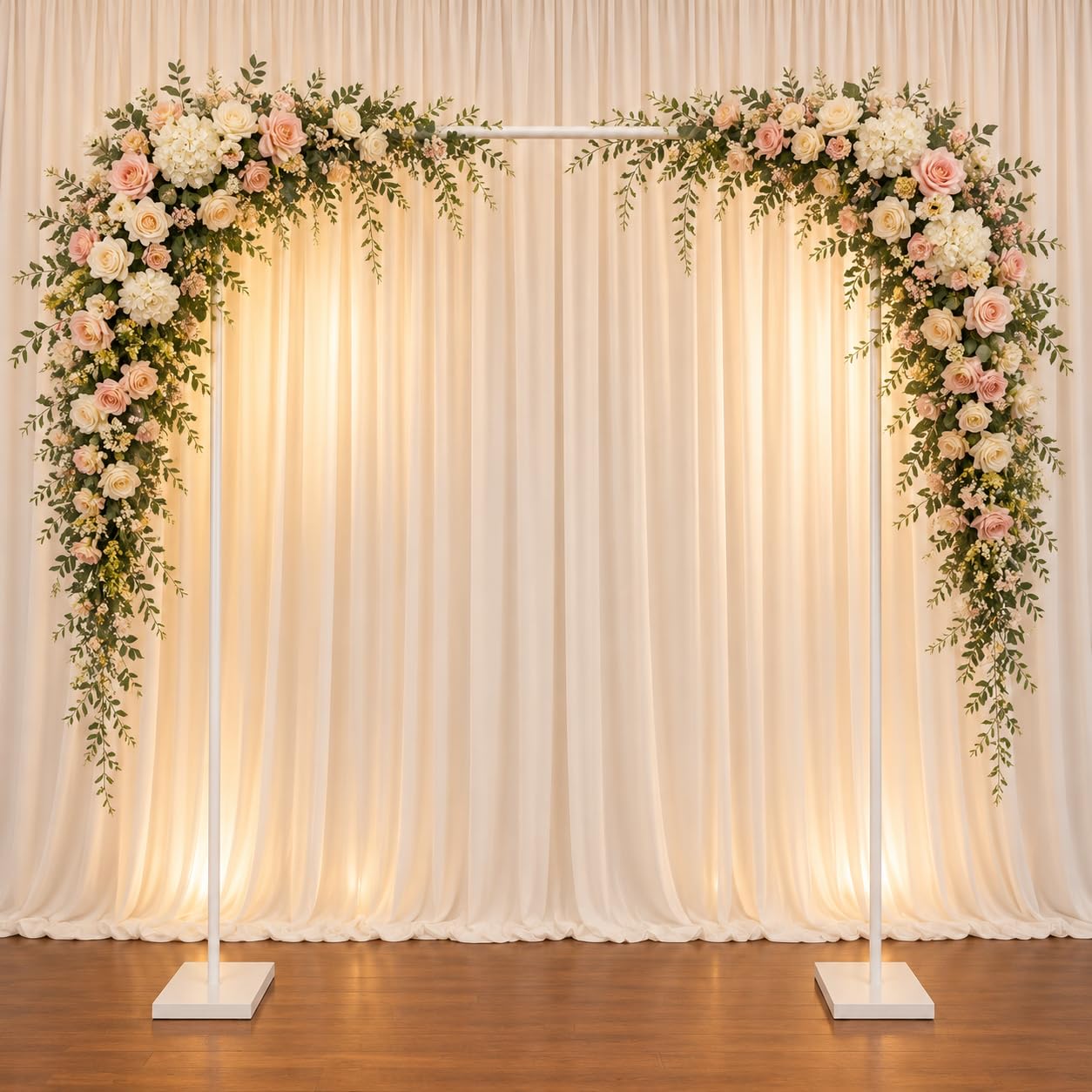 Rectangle Arch Balloon Decoration Stand 140CMS in Width & 190CMS in Height. Suitable for Birthday,Anniversary,Baby Shower,Haldi Event,Special Occassion and All Types of parties.-image-32