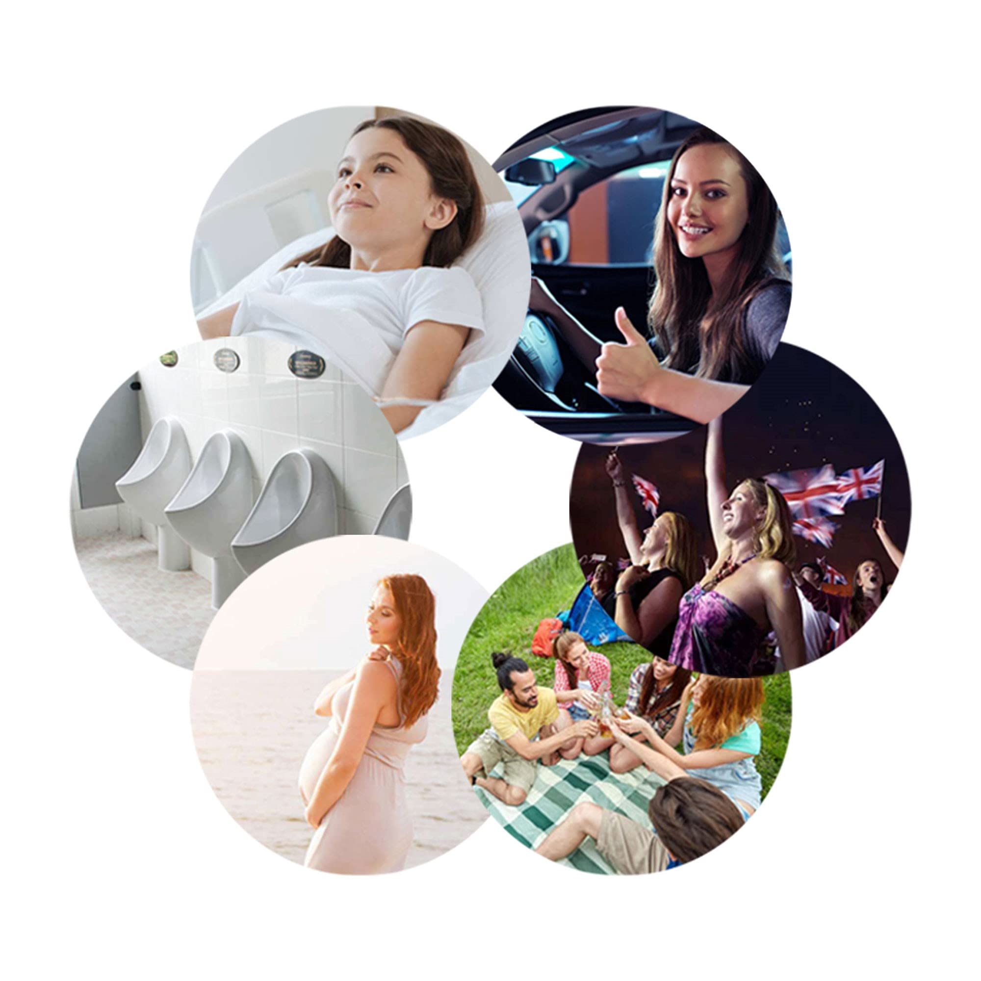 Tubo Di Prolunga In Silicone Per Orinatoio Femminile Syarme – 80 Cm (31,5'') – Alimentare – Riutilizzabile – Per Viaggi, Campeggio E Festival
