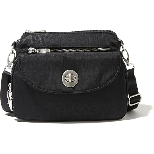 Baggallini Calais Crossbody Bags for Women 10x7 Lightweight Water-Resistant Travel Purse, RFID & Interior Organization