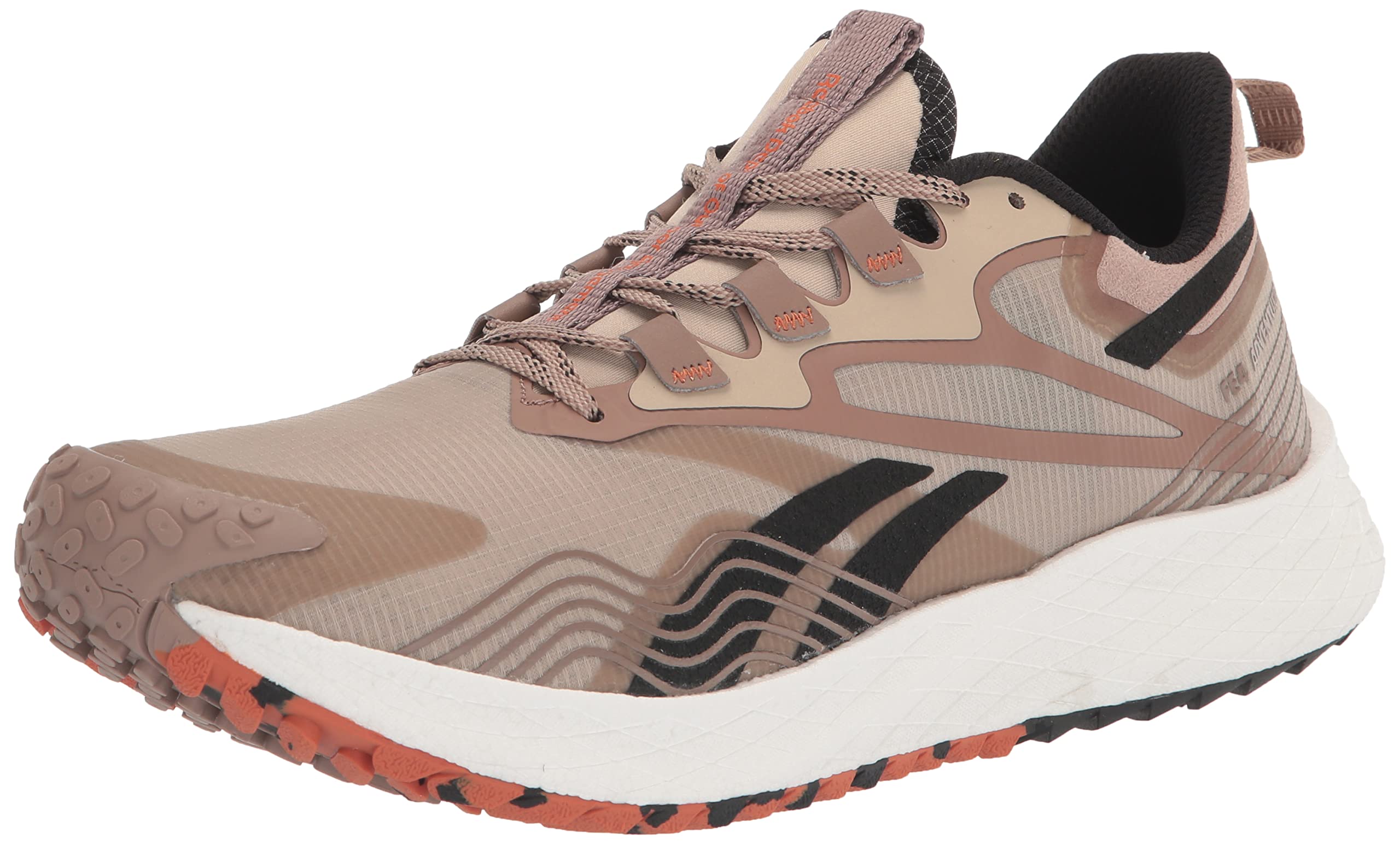 Reebok Men's Floatride Energy 4 Adventure Sneaker, Modern Beige/Taupe/Core Black, 10