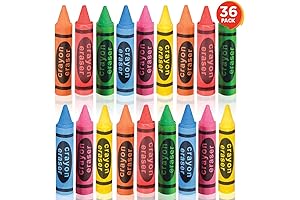 ArtCreativity 2.5 Inch Crayon Erasers for Kids