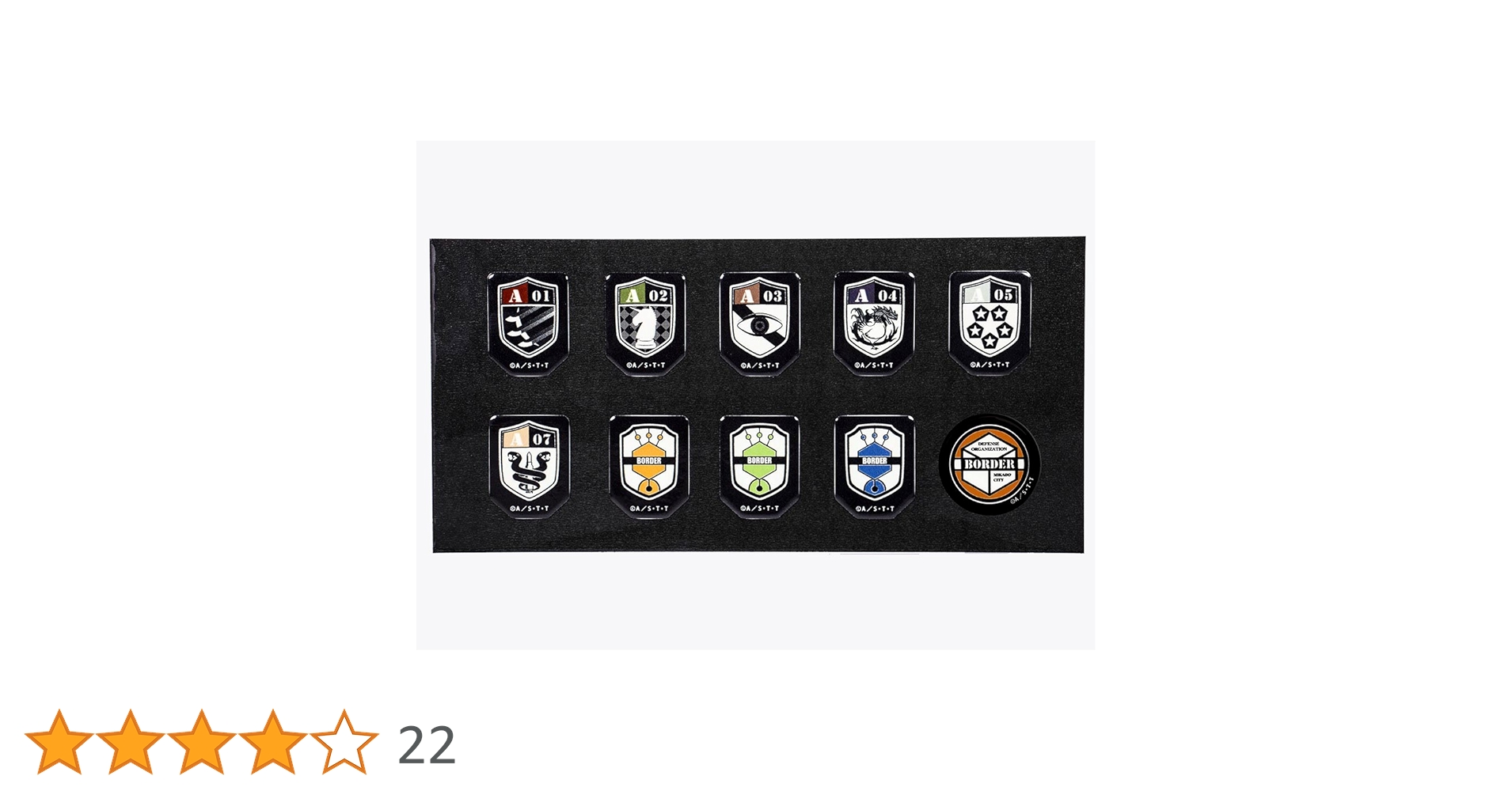 Amazon.co.jp: ワールドトリガー 高発光ボーダー部隊章スマホ