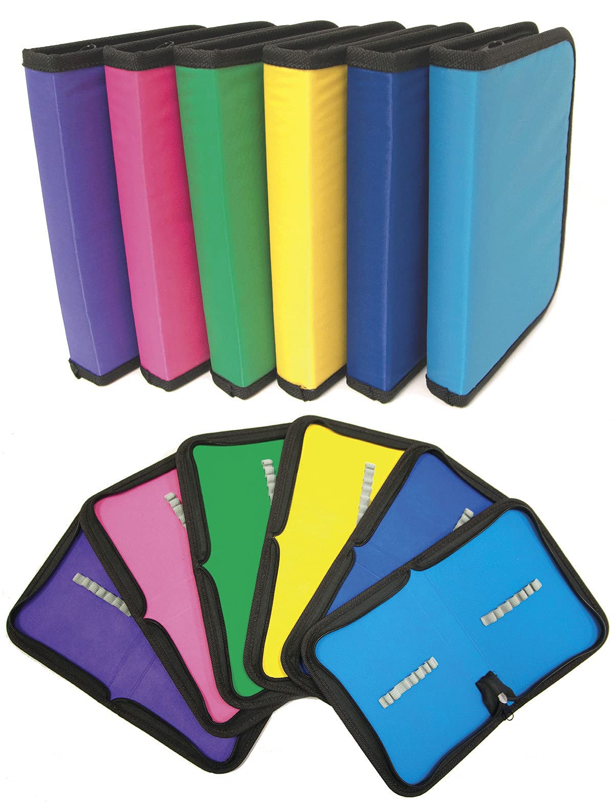 gimboo Pencil Case 1 Chamber 1 Divider Assorted Colours/School Supplies/Type-1 Compartment/Kind-With Accessories/Colour-Assorted Colours