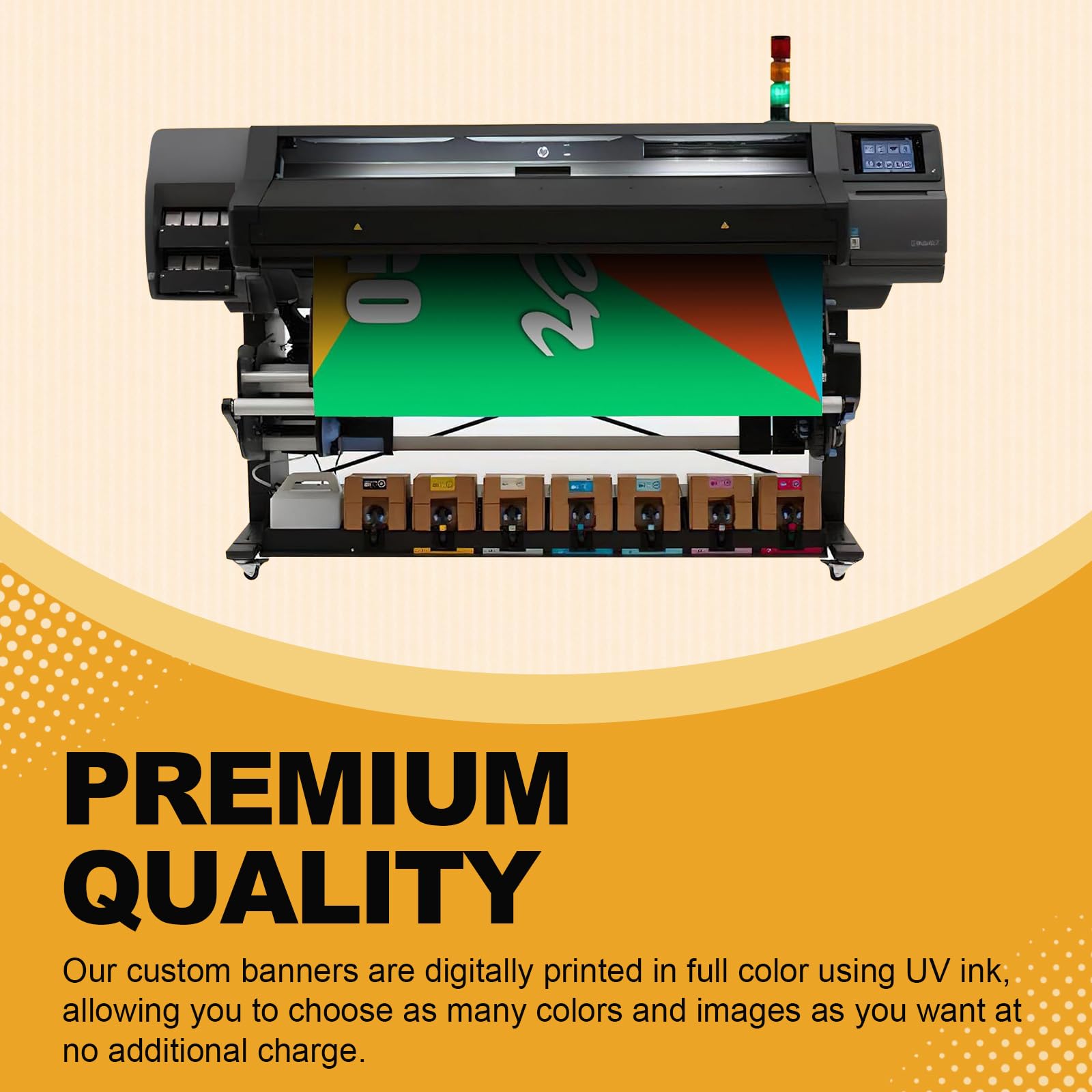 Custom Banners and Signs Personalized with Photo or Logo Text, Full Color 13oz Vinyl Banner Customized for Business Advertising Birthday Party Graduation Wedding Indoor Outdoor Display