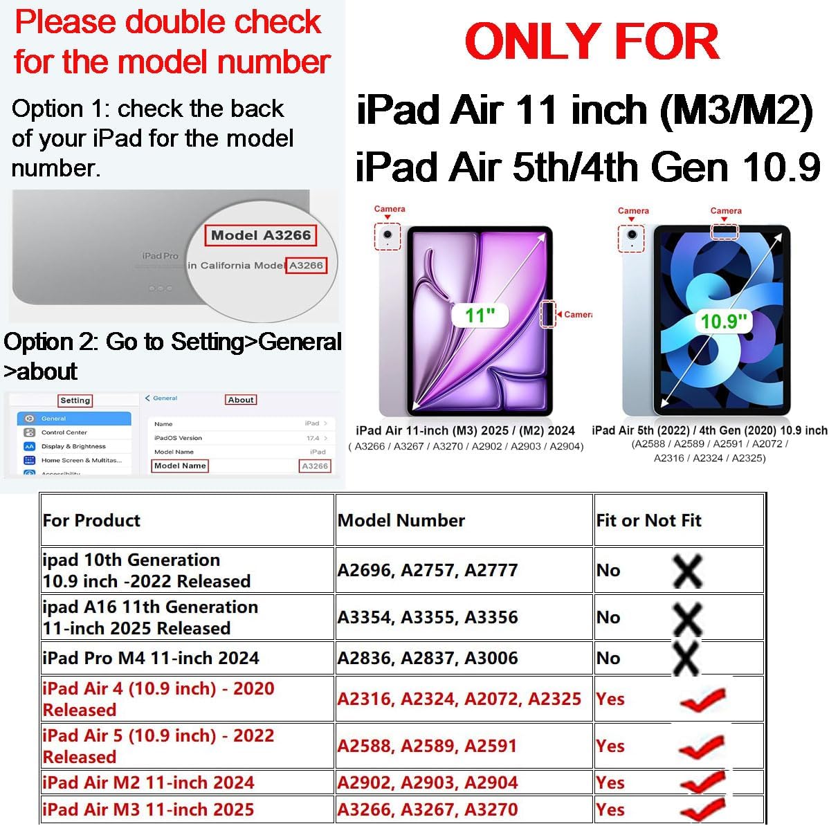 Case for iPad Air M4 11”/Air 11” M3/Air 11” M2 /10.9 inch Air 5 2022/Air 4 2020, Rotating Stand Smart Magnetic Cover Air 5th/4th Generation A2902 A2903 A2588 A2589 A2316 A2324 (Heart Flower)