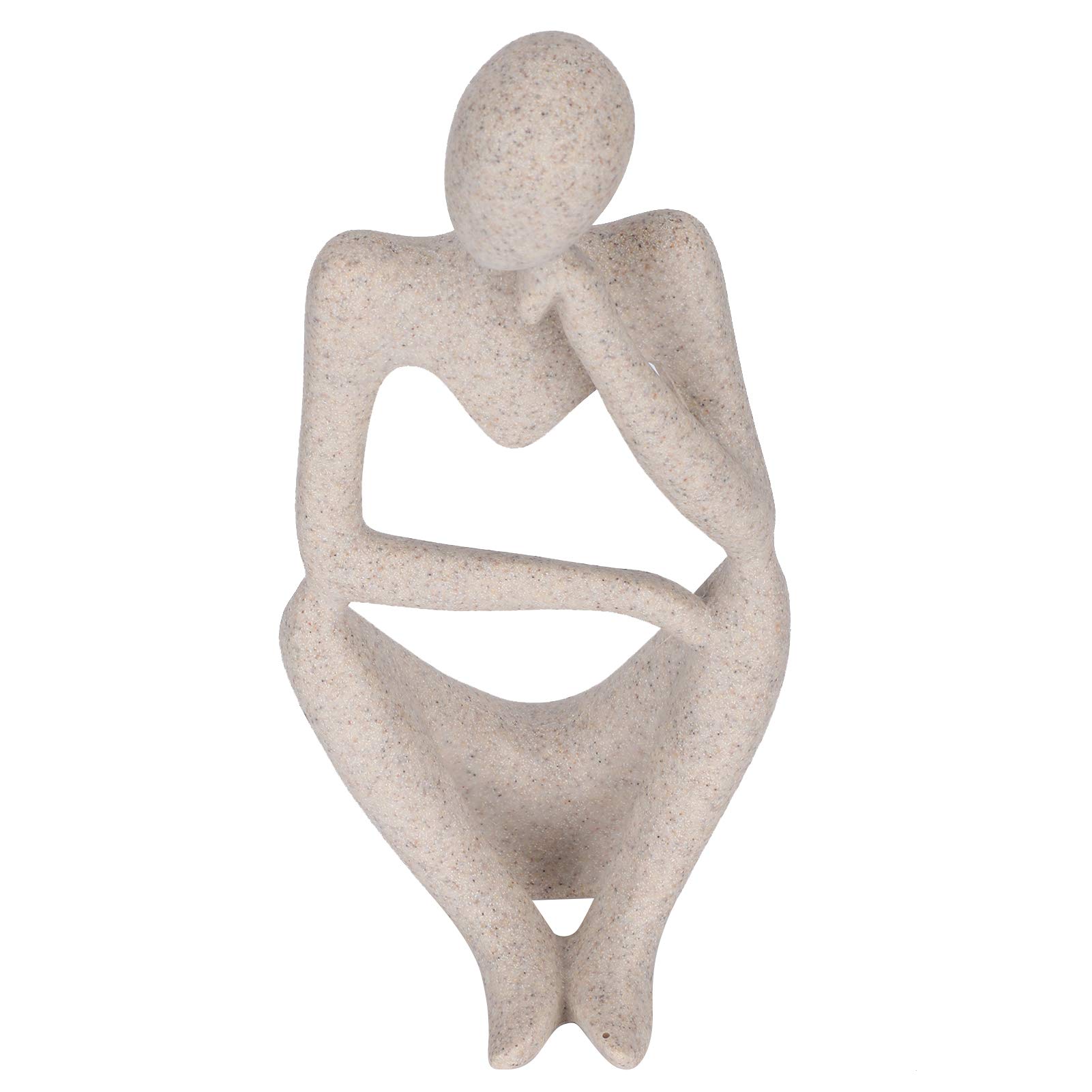 Needlid Defult Resin Thinker Sculpture, Abstract Thinker Statue, Fine Workmanship Thinker Figurine, Exquisite Craftsmanship For High-End Hotels Home