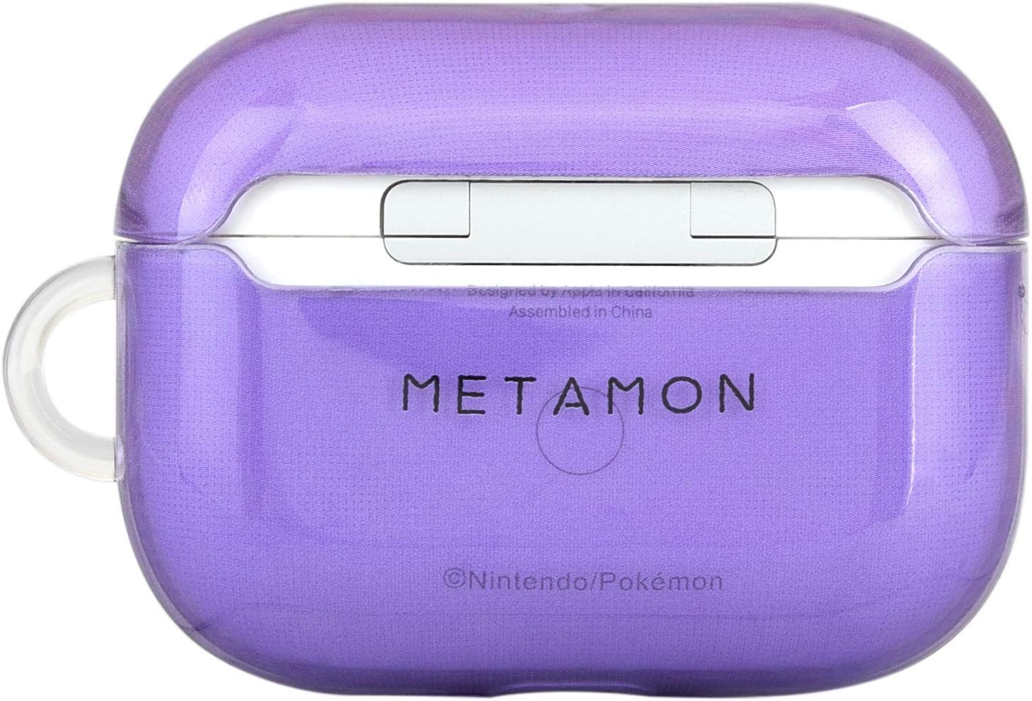 Amazon グルマンディーズ ポケットモンスター Airpods Proソフトケース メタモン Poke 646c パープル グルマンディーズ 修理パーツ