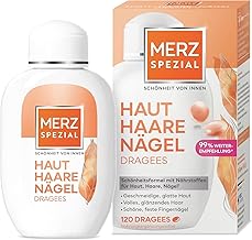 Merz Spezial Skin Hair Nails Dragees - Dietary Supplement with 13 Micro Nutrients for Radiant Skin, Shiny Hair and Firm Fingernails - 1 x 120 Tablets