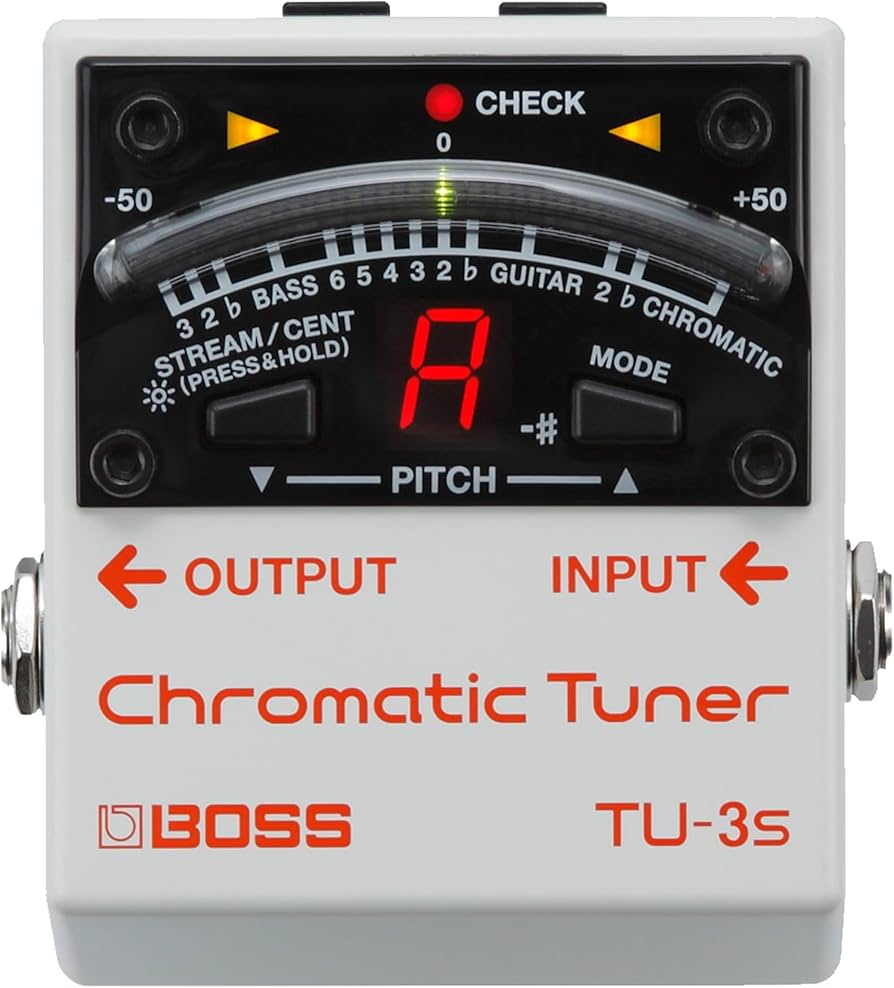 BOSS TU-3 Chromatic Tuner エフェクター Amazon.com: BOSS TU-3S Compact Chromatic Tuner for your