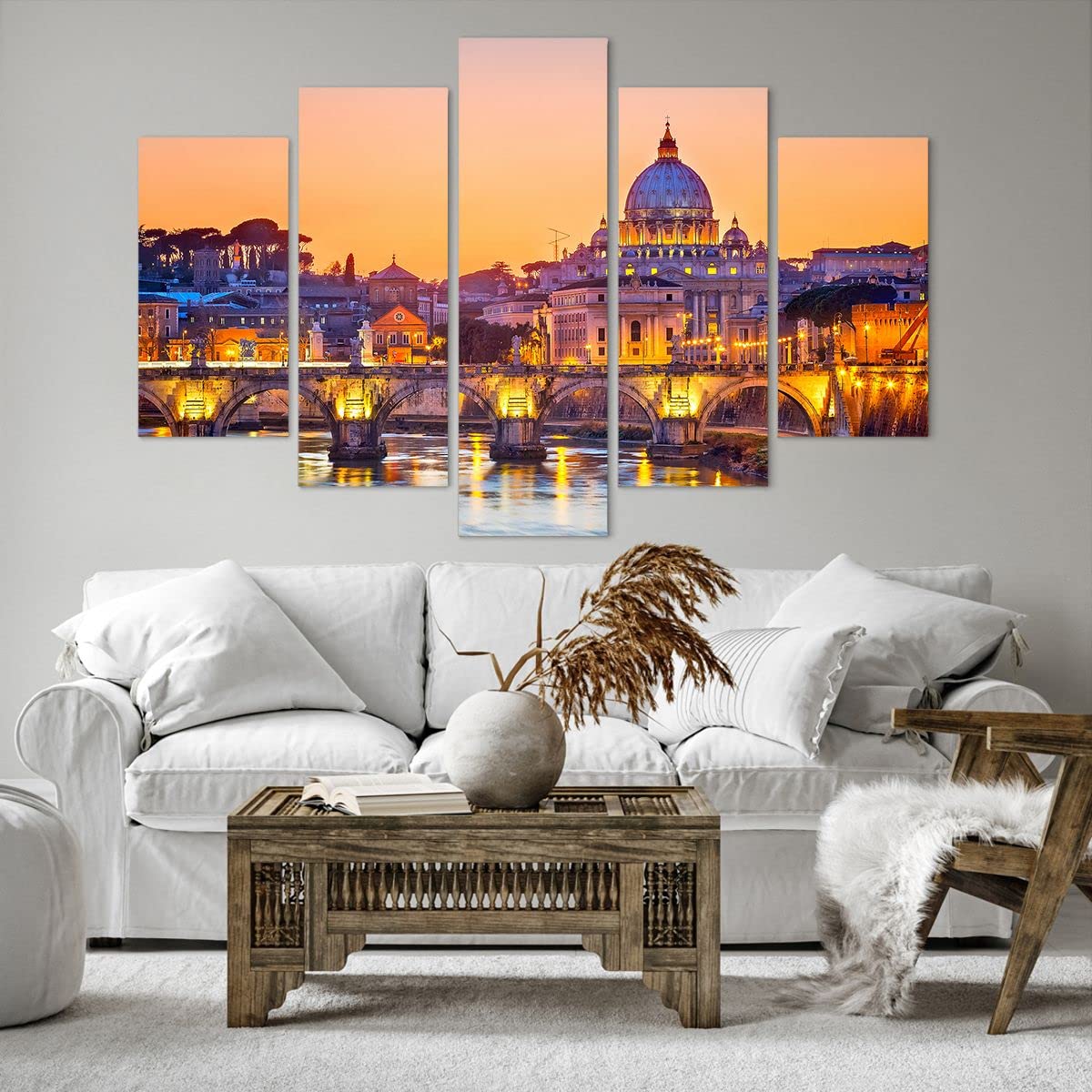 Poster da Parete Cracovia Chiesa Mariacki Cornice Bianca 30x40cm Decorativi Stampa da Parete Quadri Moderni Soggiorno Camera da Letto Cucina Decorazione Murale Wall Art Immagini - P2WPA30x40-4722