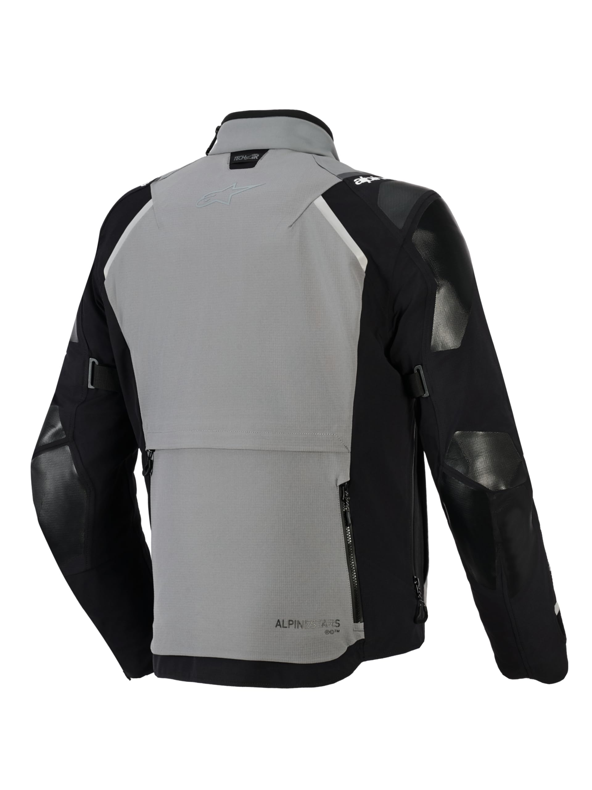 Alpinestars Andes Pro Drystar XF wodoodporna kurtka tekstylna motocyklowa, szary/czarny, L