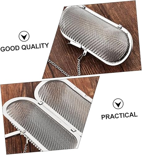 Miniatura 3 de Cabilock Bola de condimento de acero inoxidable, infusor de té de malla metálica, infusor de bola de té, infusor de té de acero inoxidable, bola de