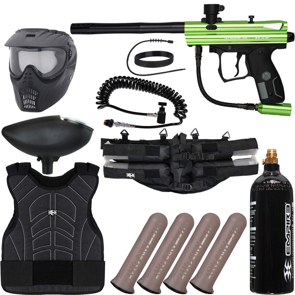 Action Village Kingman Spyder Victor Light Gunner Paintball Gun Package Kit