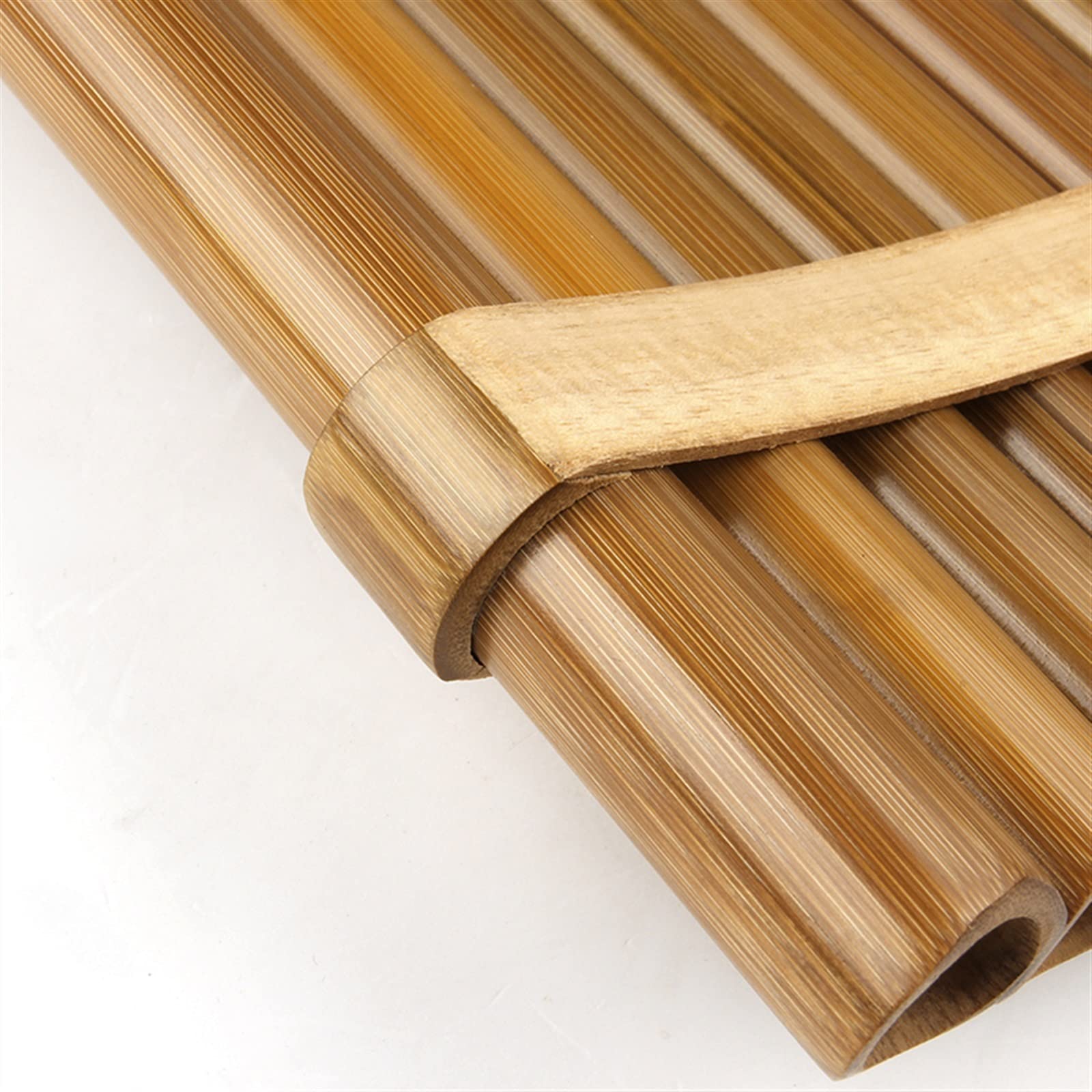 Panflöten Bambus 22 Pfeifen Handgefertigte Musikinstrumente Holzbläser Panflöte (Color : Right)