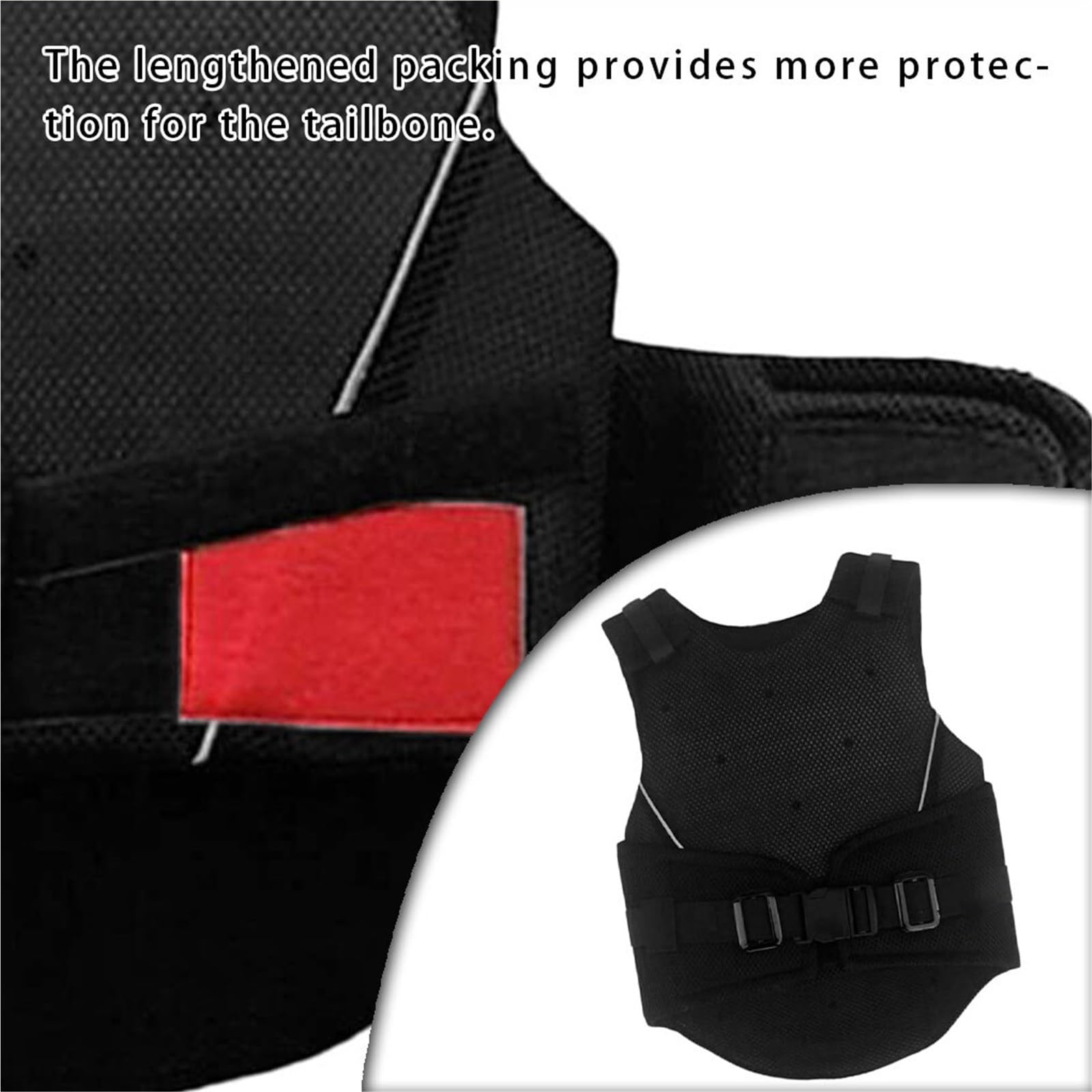 Gilet da Equitazione con Assorbimento degli Urti, Imbottito e Allungato, Attrezzatura for Equitazione, Sport all'Aria Aperta per Sport Equestri per Bambini E Adulti