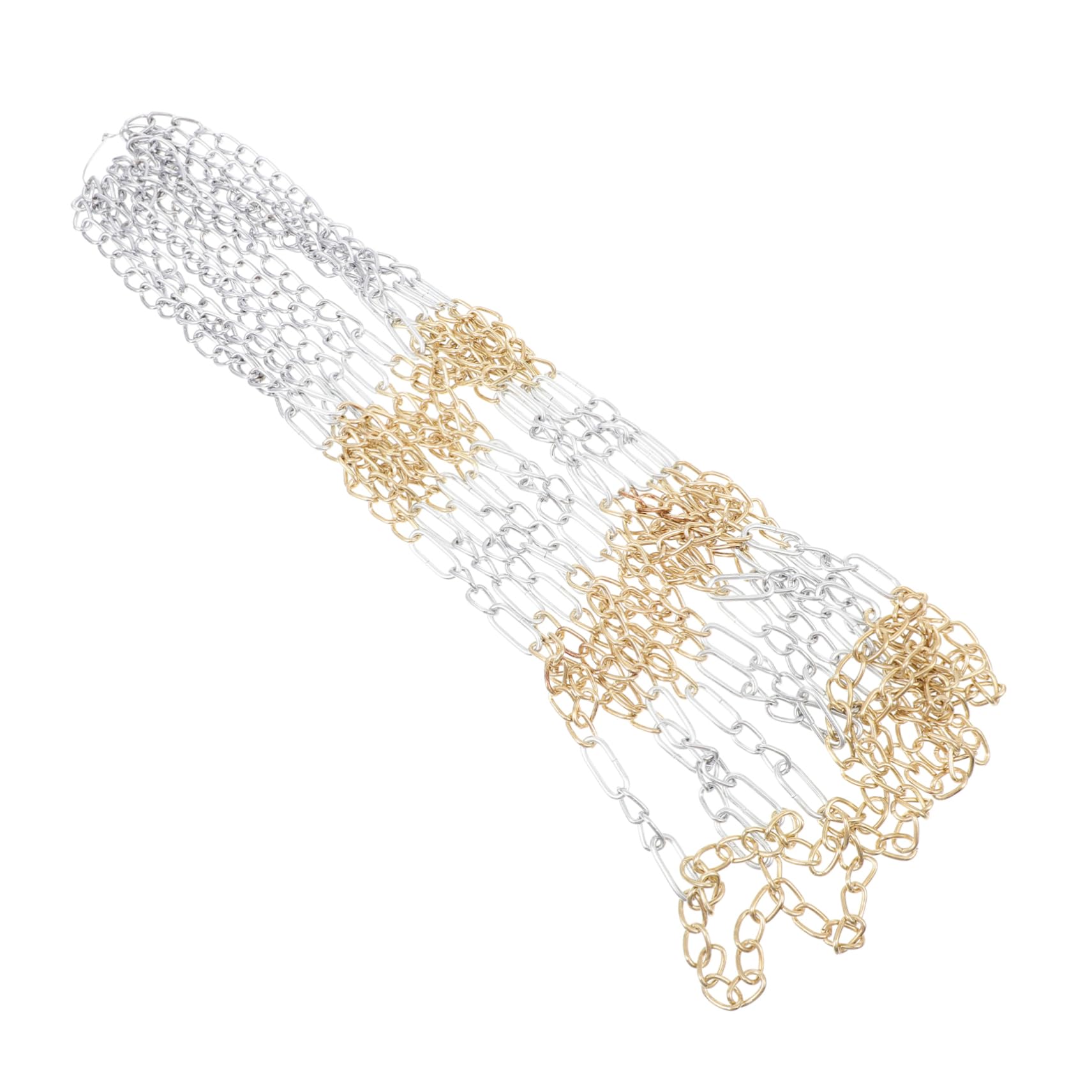 BESPORTBLE High Grade Iron Chain Basketball Net Sturdy Outdoor Basketball Hoop Mesh Accessory 1pc