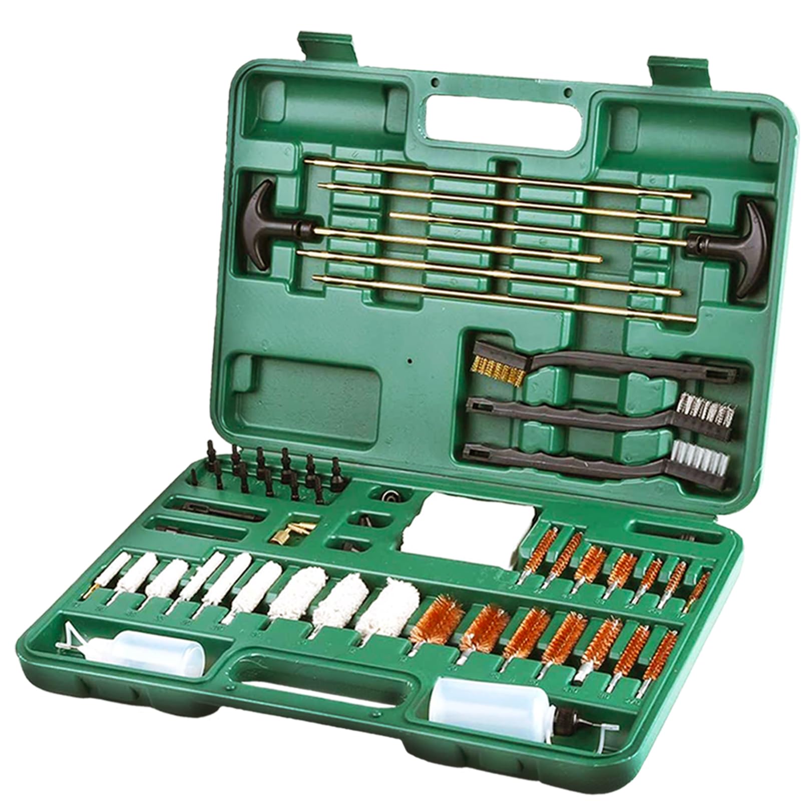 Universal Gun Cleaning Kit for .223 5.56 .308 7.62 .410 Cal,Rifle Cleaning Kit for Hunting Handgun Shotgun Pistol All Guns