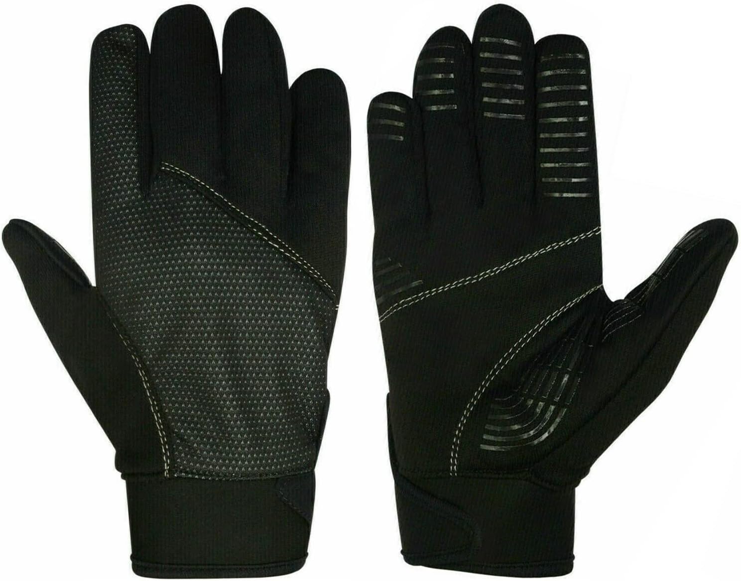 RebzWheelchair Gloves Disability Mobility Full Finger Breathable Non-Slip Material Good Grip Lightweight for Men and Women