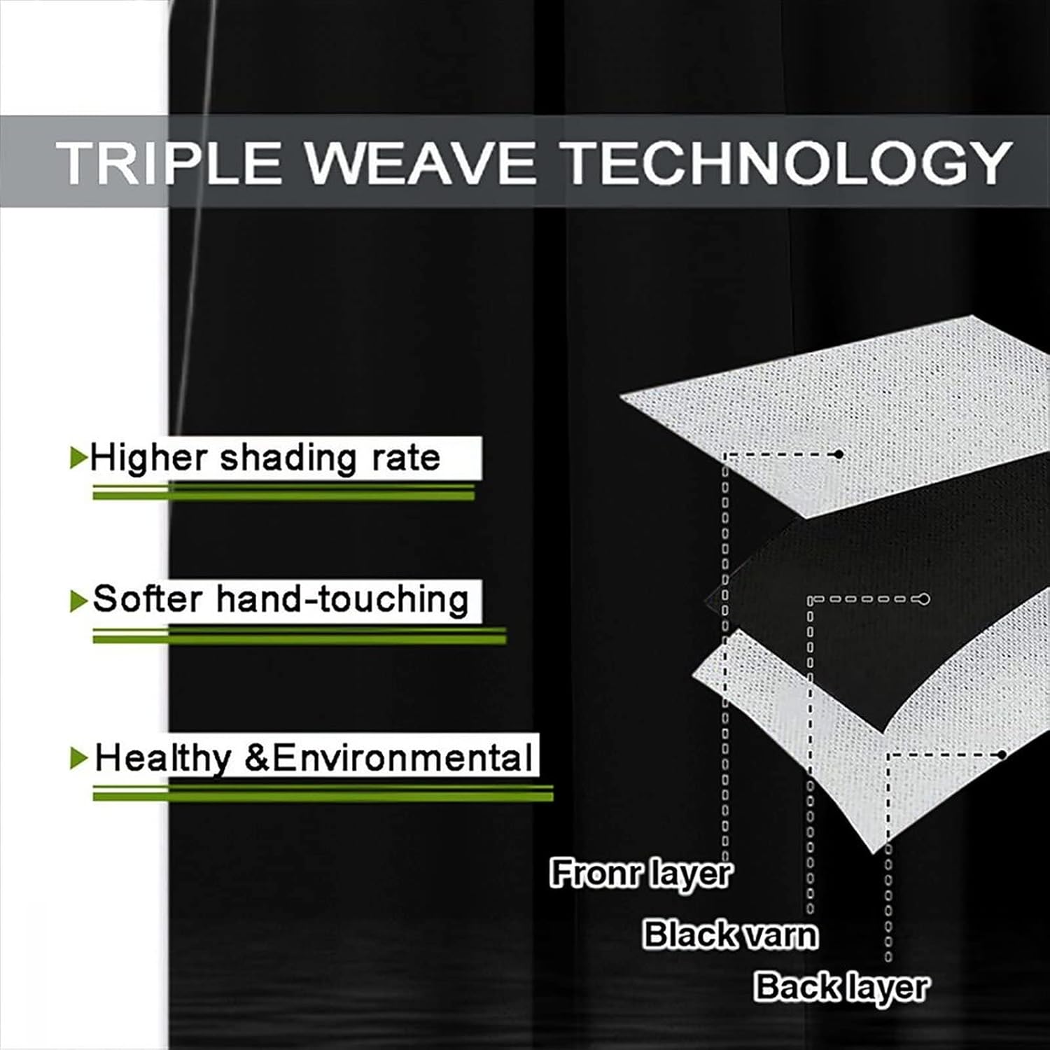 Zen Full Moon Stone Rod Pocket Blackout Curtains for Bedroom - Japanese Garden Theme Wild Grass Flower Window Drapes,Thermal Insulated Room Darkening Curtains 2 Panels 63L x 21W