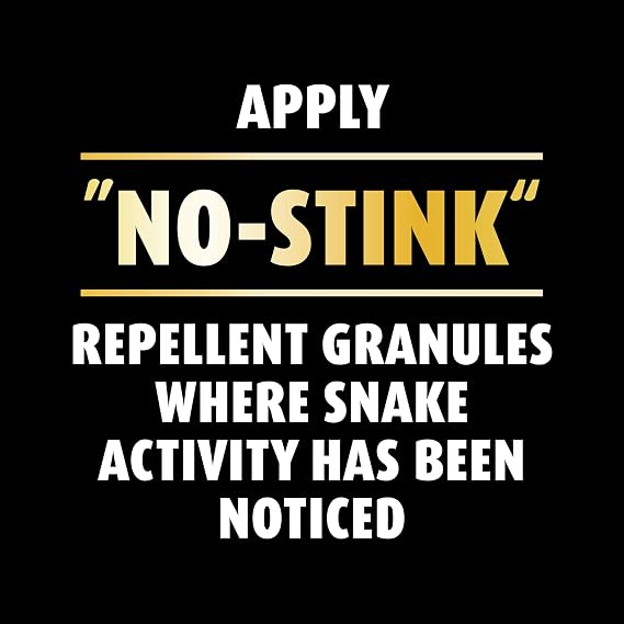 Ortho Snake B Gon1 Repellent Granules, Snake Repellent for Yard - No-Stink Formula, Covers Up to 1,440 sq. ft., 2 lbs.
