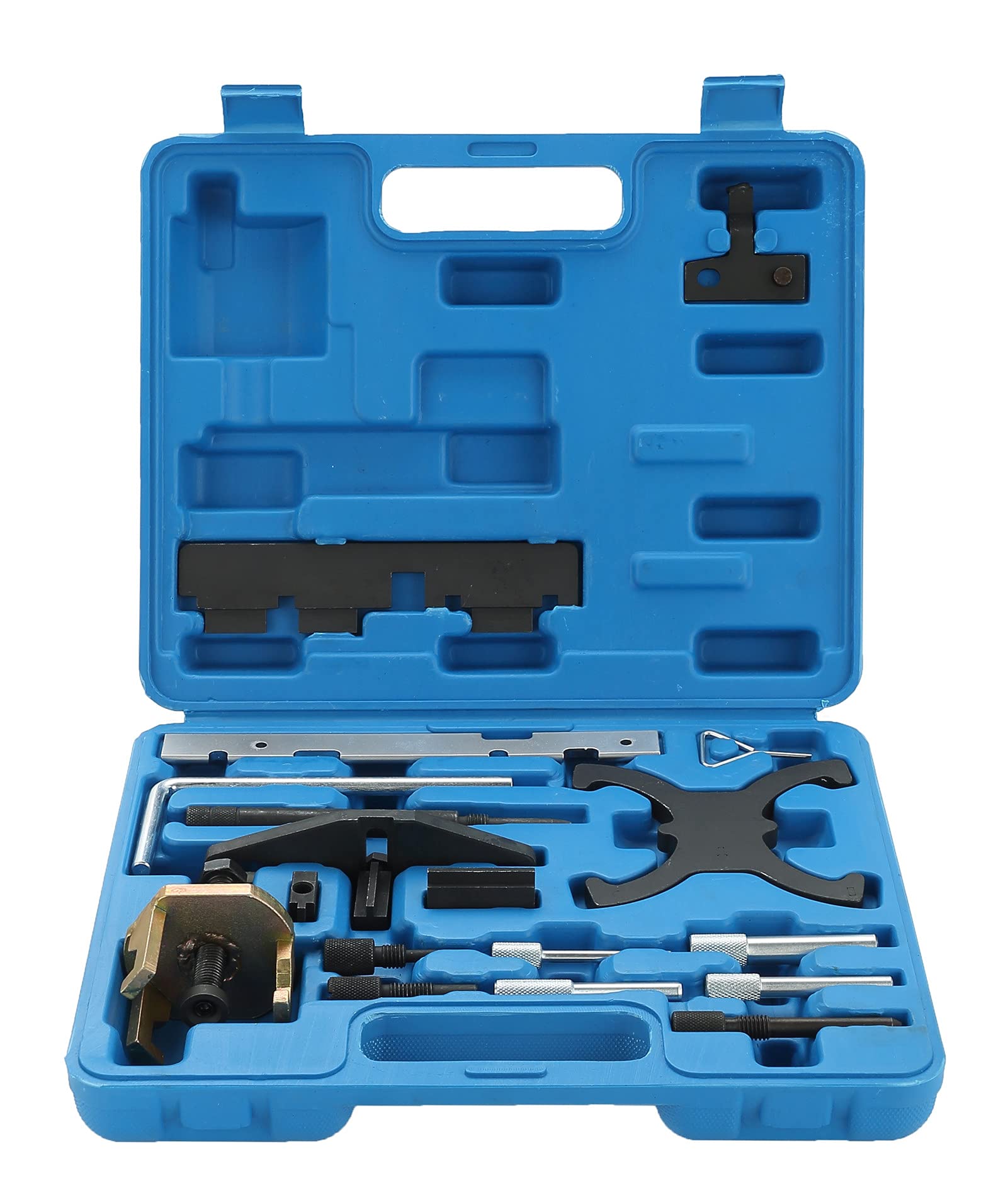 DASBET Engine Timing Flywheel Locking Tool Kit Compatible with Ford Mazda Camshaft 1.4 1.6 1.8 2.0 Di/TDCi/TDDi Engine