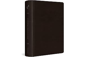 ESV Single-Column Journaling Bible, Large Print with TruTone Cover in Deep Brown
