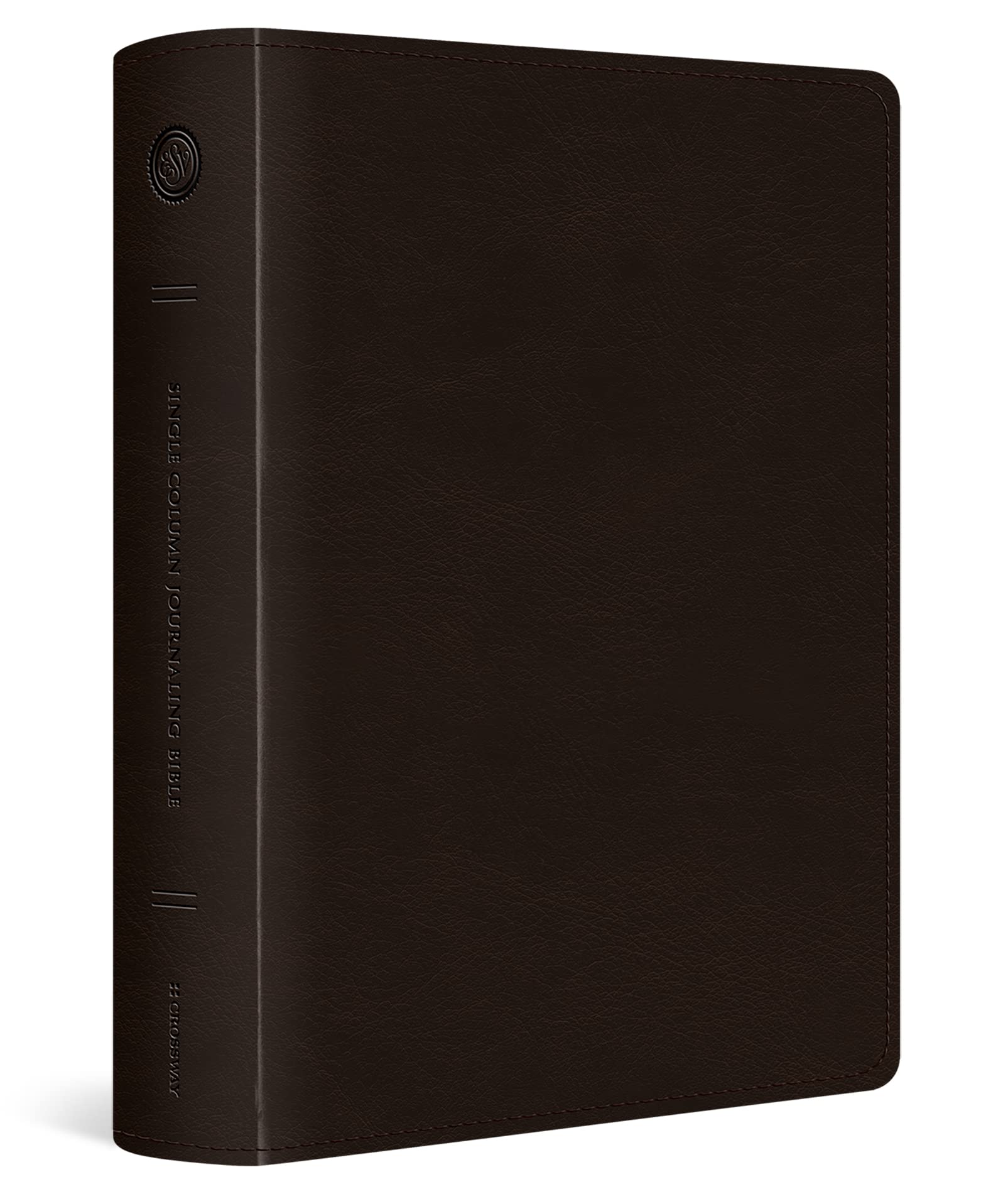 ESV Single Column Journaling Bible, Large Print (TruTone, Deep Brown): Esv Single Column Journaling Bible, Trutone, Deep Brown