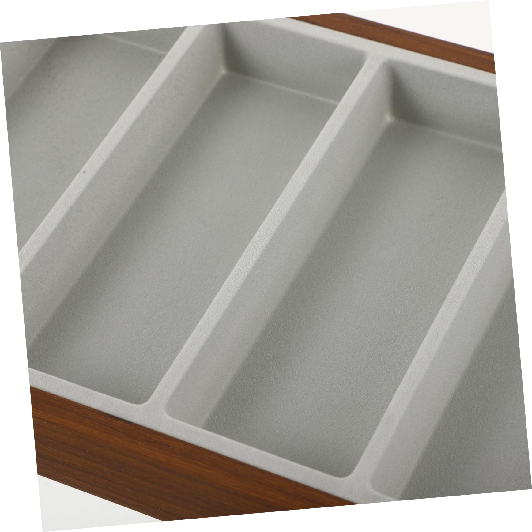 Beaupretty Bandeja para Gafas De Sol De Madera con Gris para Guardar Gafas De Sol Expositor para De con Compartimentos para Casa y Tienda