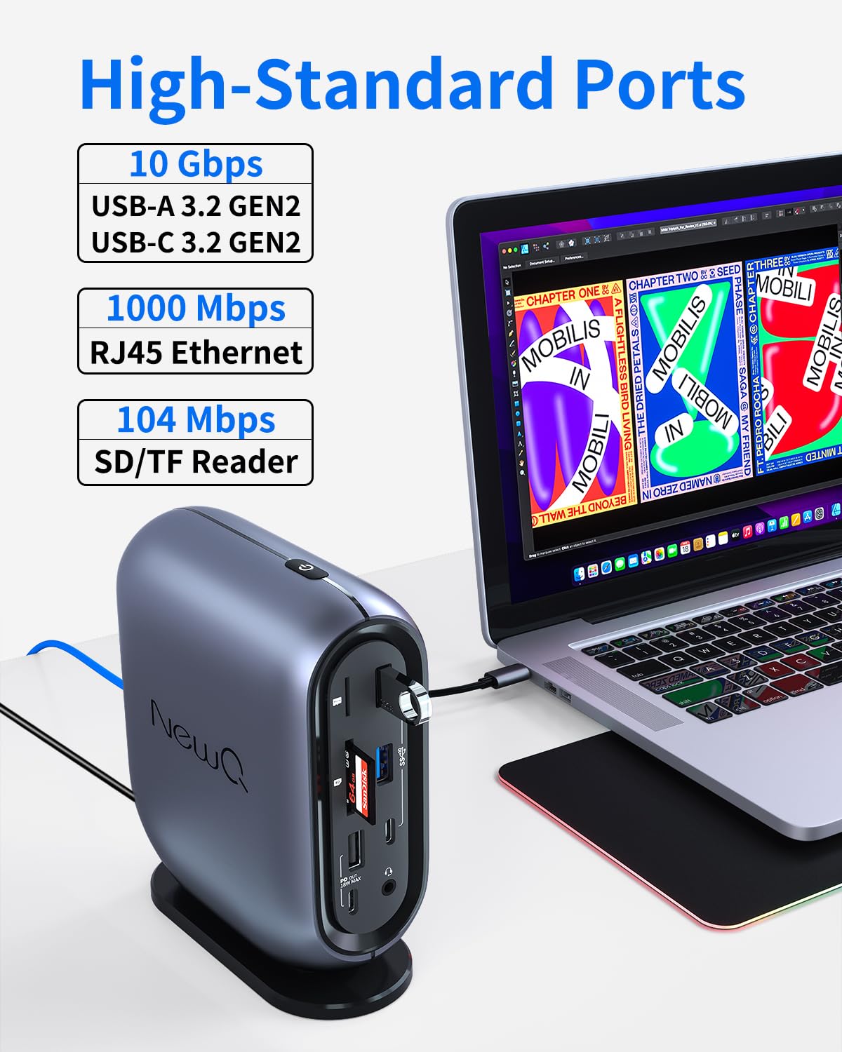 Amazon | DisplayLink ドッキングステーション トリプル 4K@60Hz Mac用