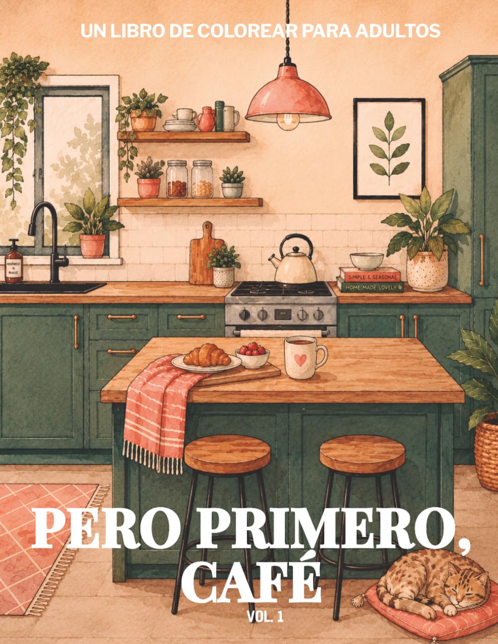 Pero Primero, Café: Libro de colorear para adultos