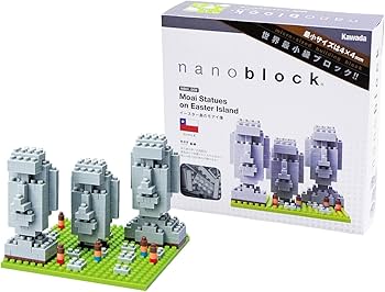 Amazon.co.jp: nanoblock ナノブロック イースター島のモアイ像 : おもちゃ
