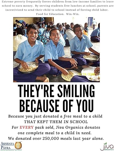 Miniatura 4 de Bolsa de arroz basmati orgánico de 4 libras, puro, extra larga, calidad premium de la India - By Jiva Organics