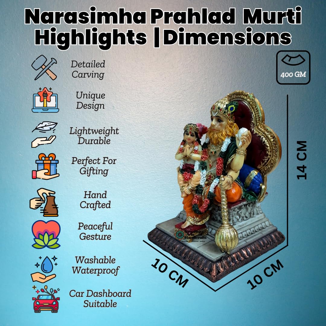 Hikyskin KRAAFTIQUE Shri Ram Darbar Idolo di Dio, spettacolo spirituale Ram Darbar Pratima statua in marmo per la casa, Tempio Puja Ghar Vastu Artigianato Regalo per la famiglia (20,3 cm)