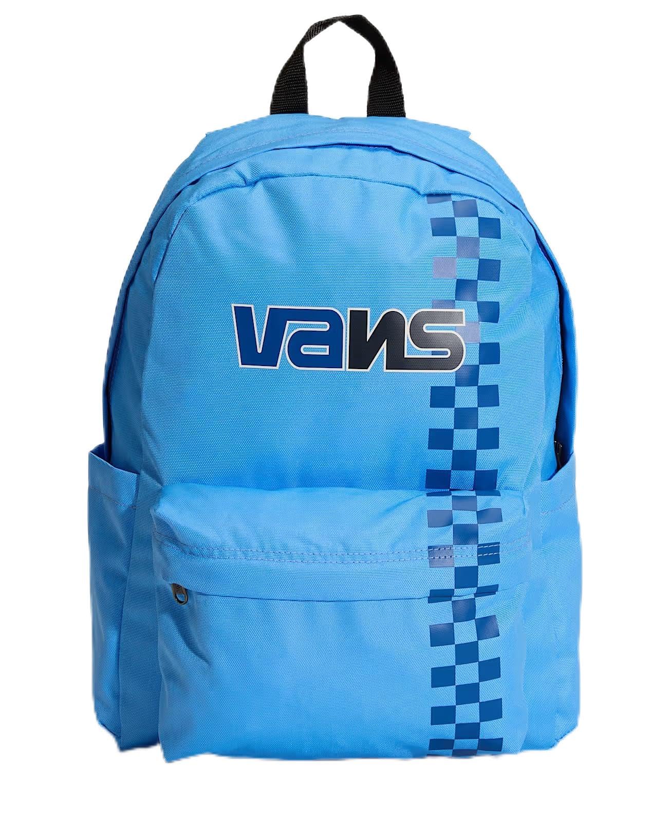 Vans Mochila Old Skool Grom para niños, color azul tranquilo