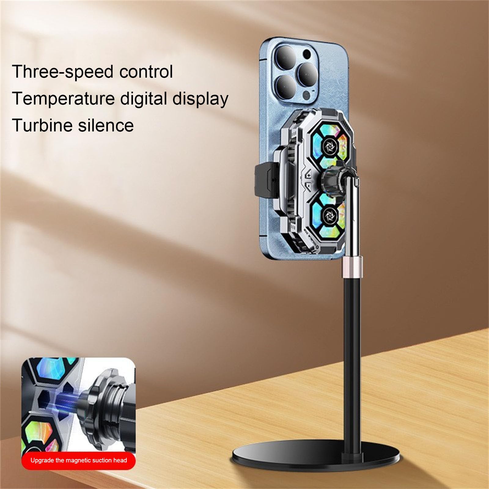 Radiatore per telefono con supporto per telefono Semiconductor Double