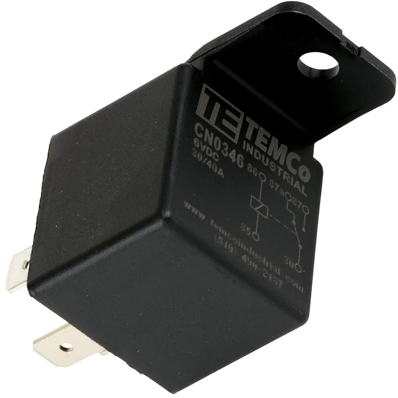 Relé automotivo Temco estilo Bosch SPDT 6 V 30/40 A – CN0346