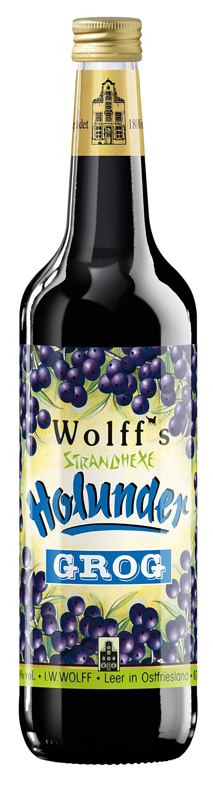 Wolff´s Holundergrog 36% vol. (1 x 0.7 l)