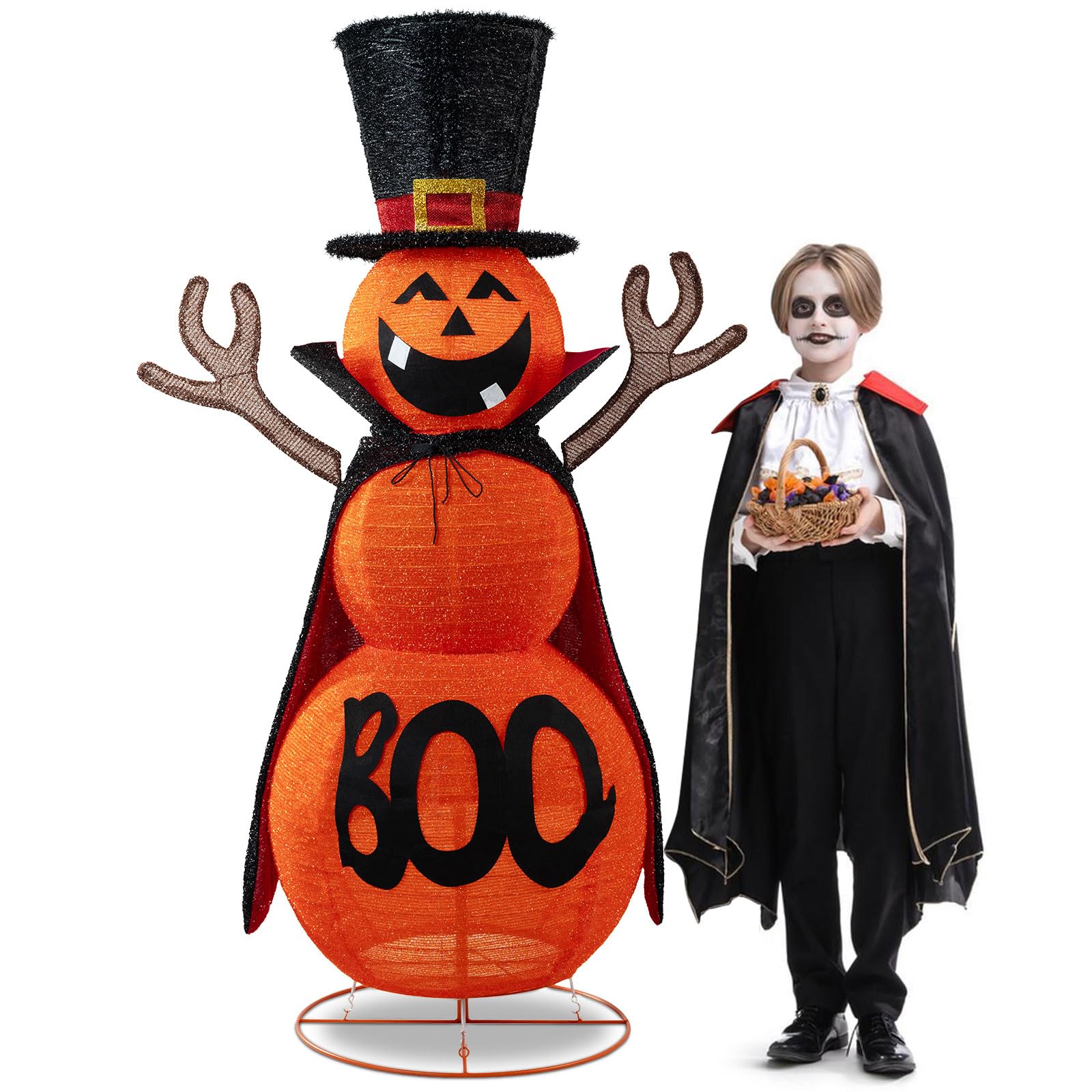 Amazon.com: MARACOL 5FT Halloween Pumpkin Decorations Outdoor, 90
