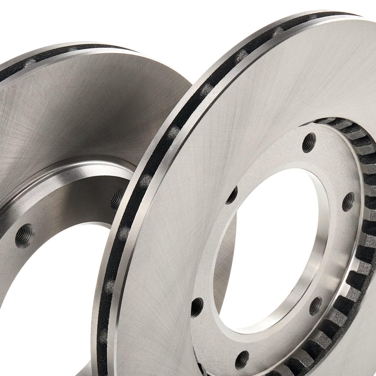 RIDEX 82B0737 2x Disco freno Anteriore senza viti/bulloni Compatibilità con NISSAN Patrol GR IV SUV Y60, GR