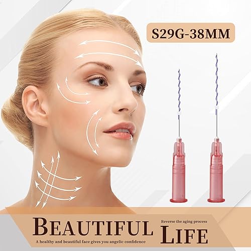 Miniatura 2 de GRITRIVAL Hilos Pdo para elevación de hilo facial elevación de hilo de proteína coreana 20 unidades 1142 x 1496in