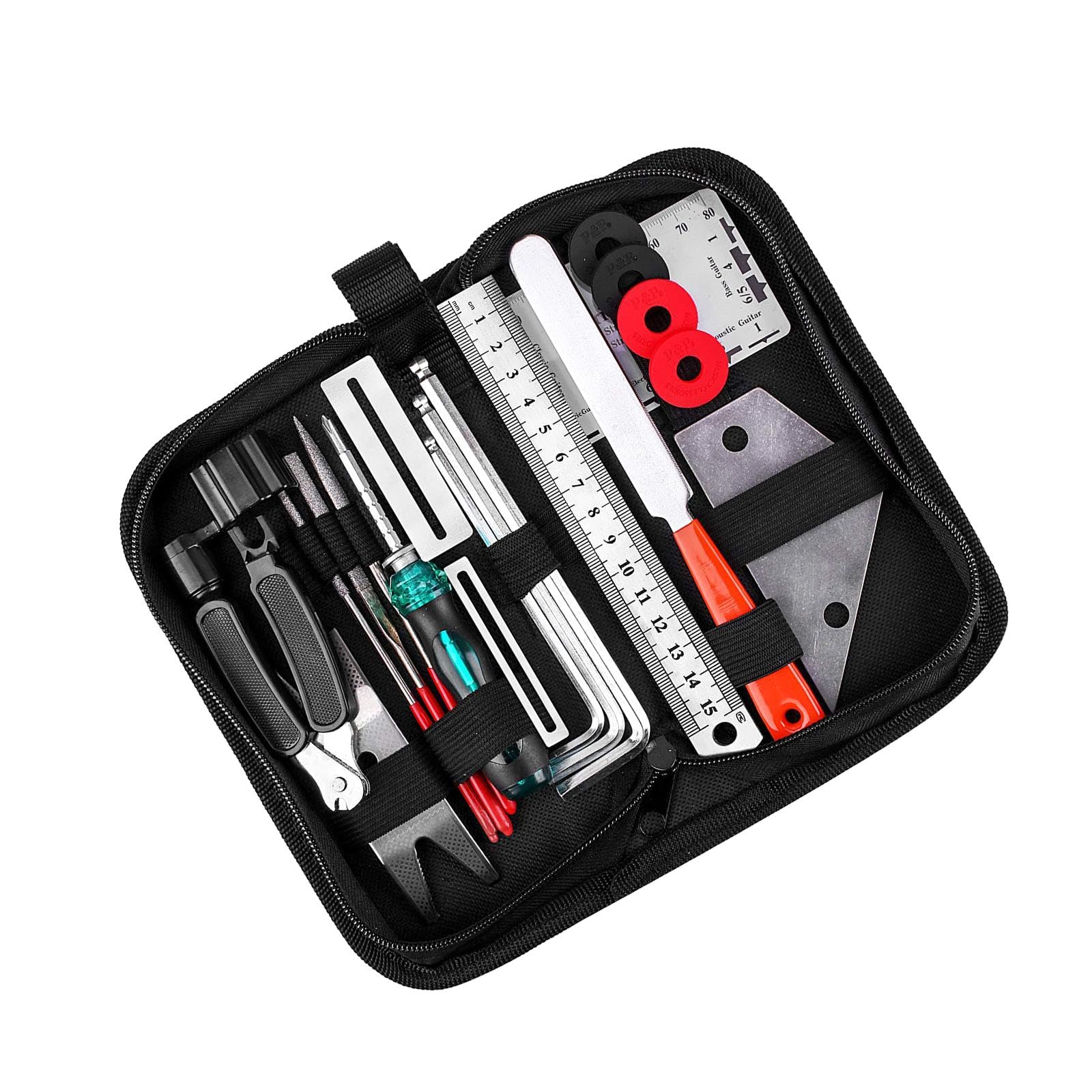 Kit D'outils pour Guitare, Fournitures, 20 Pièces : Outils D'installation pour Cordes de Guitare, Banjo, Guitare Acoustique, Basse