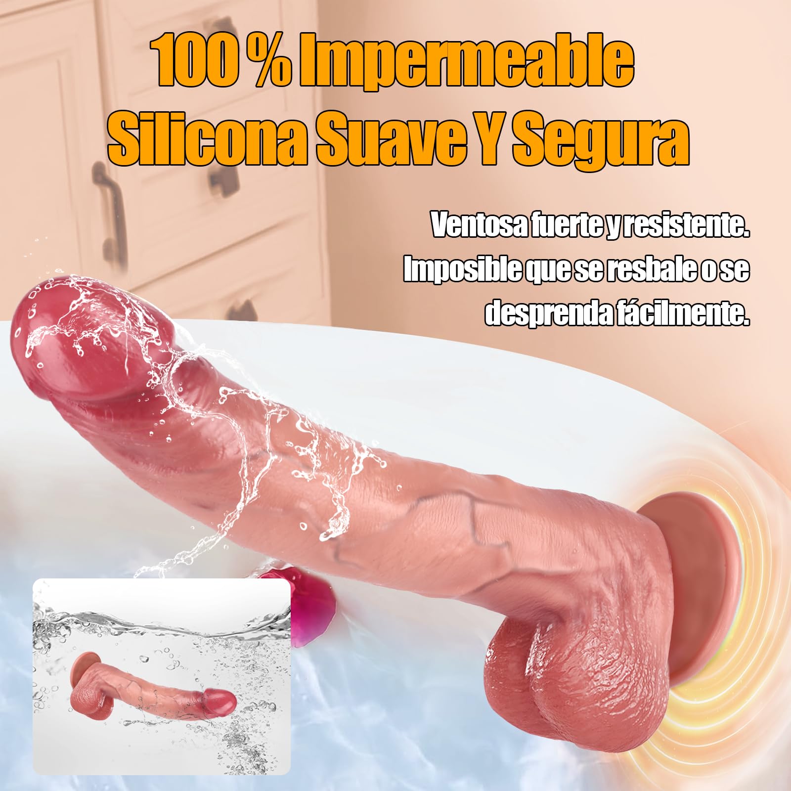 Dildo Consolador Realistas Dildos 25.5 CM Consoladores Juguetes Eróticos Para Pareja Sexuales Penes Realistas Hombre Dildo Anal XXL Juguetes Sexuales Hombre Penes De Goma Sex Toys