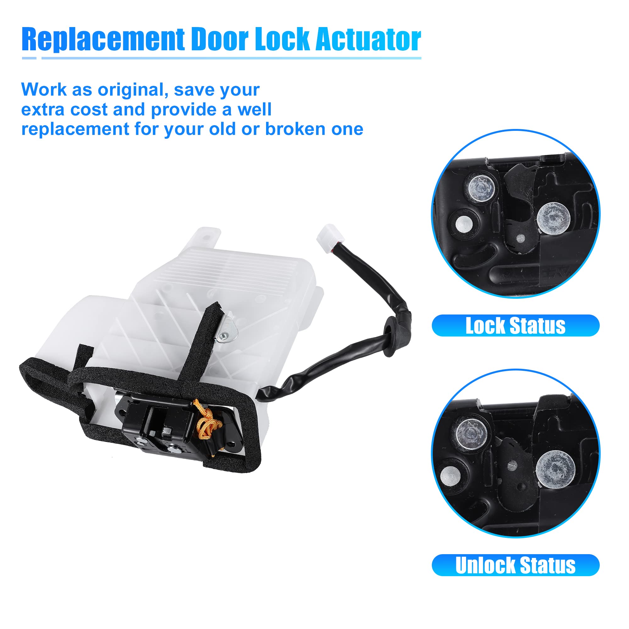 Amazon | X AUTOHAUX トランクラッチロックアクチュエーター