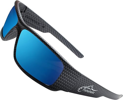 Miniatura 12 de Fishoholic - Gafas de sol polarizadas para pesca UV400 (14 opciones) con estuche duro y funda, regalo para pesca