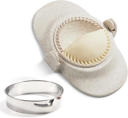 Miniatura 9 de LMFEG Juego de máquina para hacer bolas de masa con cortador de masa, molde de prensa de empanada, juego de moldes para bolas de masa para