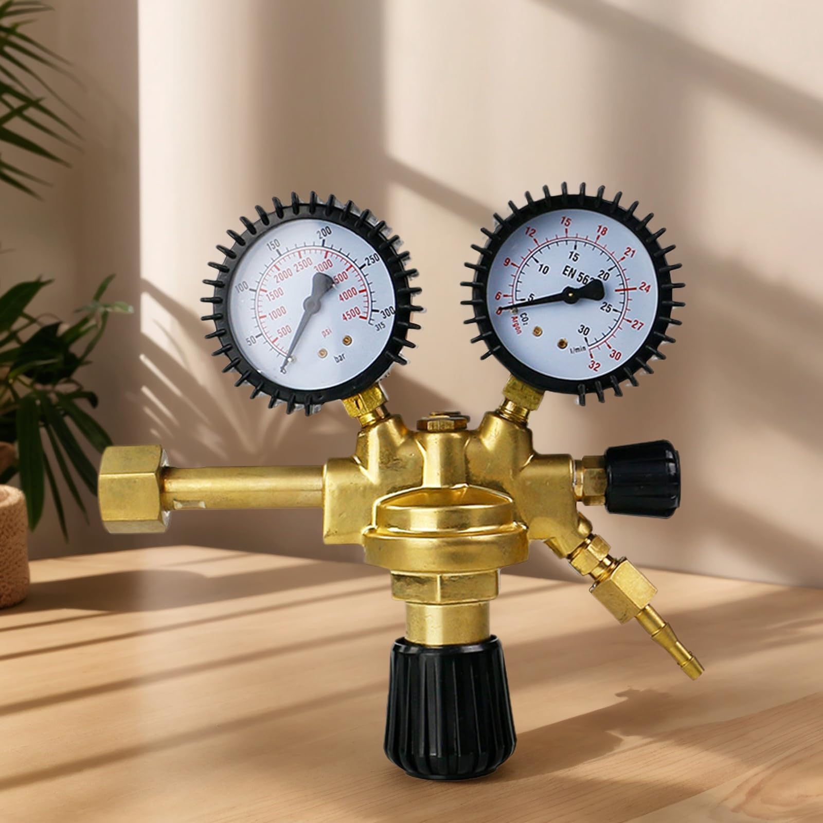 W21.8 Regolatore di riduzione della pressione del filo Argon Meter di anidride carbonica riduttore misto