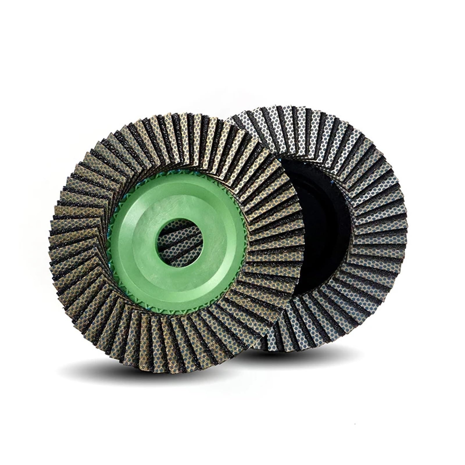 Rueda de disco aleta diamante 115mm, amoladora angular for vidrio, Metal, azulejo cerámica, muela pulidora mármol y granito(200)