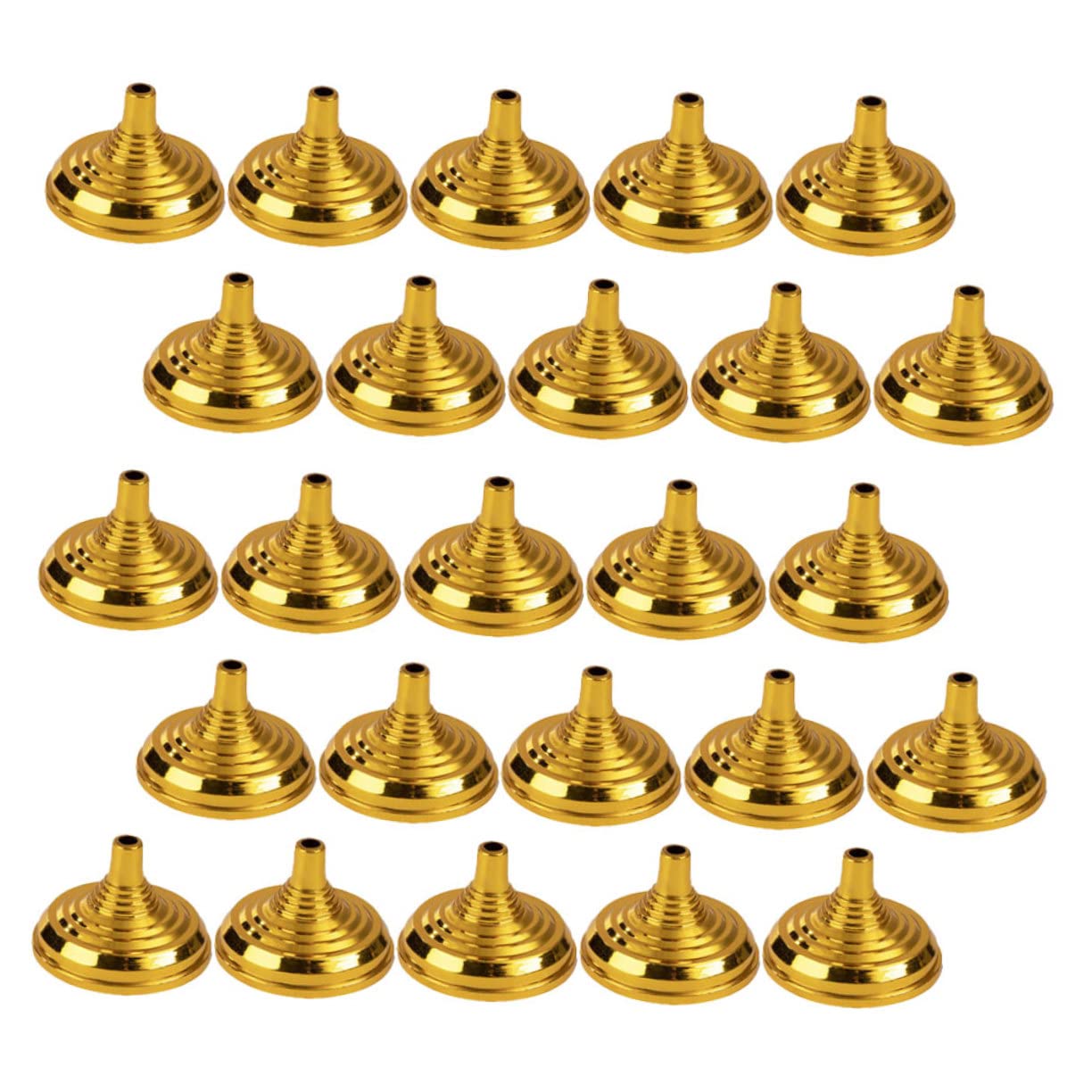 BESPORTBLE 10 Ensembles Base De Mât Porte-Drapeaux Pôle De Drapeau Portable Petit Bases De Drapeau Titulaires Poteaux Mât De Drapeau Intérieur Mâts De Drapeau Golden Plastique 30 Pièces * 10